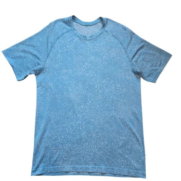 Men's Lululemon Metal Vent Tech Short Sleeve Shirt 2.0 - Distorted Noise Breeze - Picture 3 of 10
